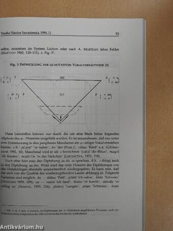 Studia Slavica Savariensia 1994./2