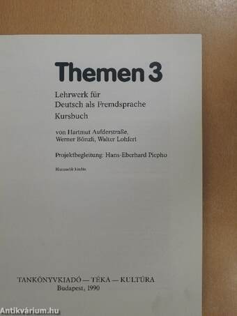 Themen 3 - Kursbuch