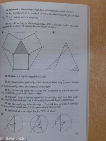 Matematika feladatgyűjtemény 9.