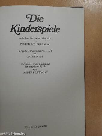 Die Kinderspiele