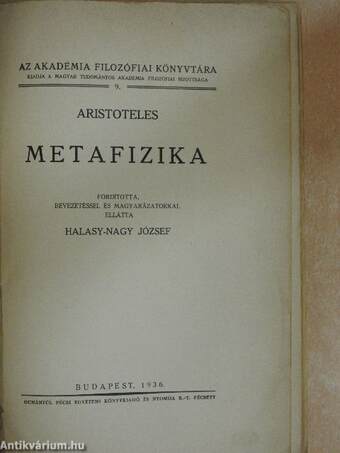 Metafizika