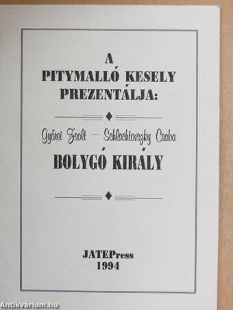 Bolygó király