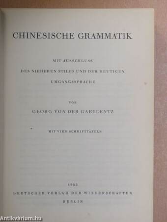 Chinesische Grammatik