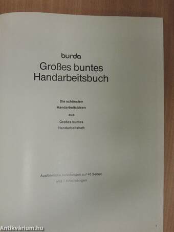 Großes buntes Handarbeitsbuch