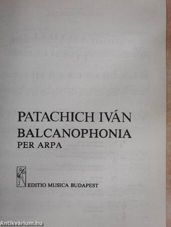 Balcanophonia