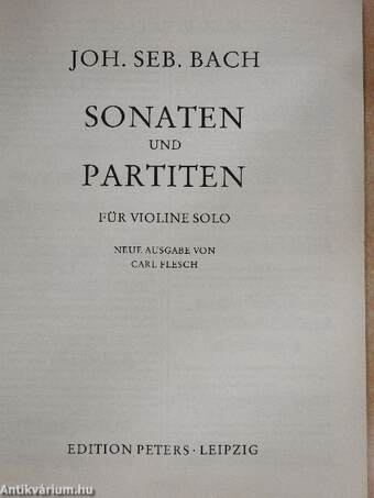 Sonaten und Partiten