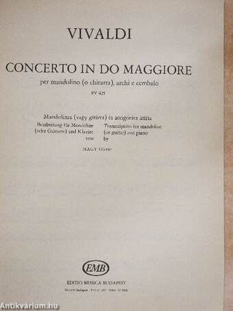 Concerto in Do maggiore