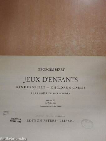 Jeux D'Enfants/Kinderspiele/Children games