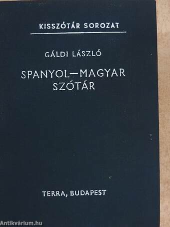Spanyol-magyar szótár