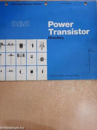 RCA Power Transistor Directory