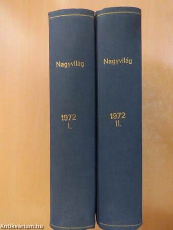 Nagyvilág 1972. január-december I-II.