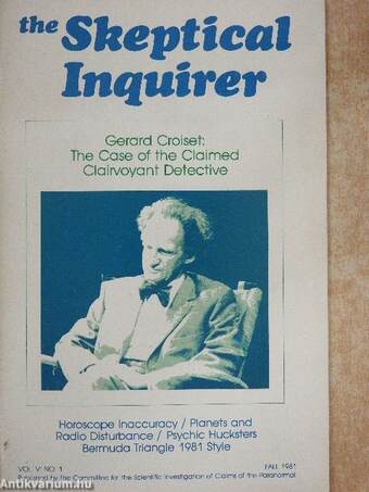 The Skeptical Inquirer Fall 1981