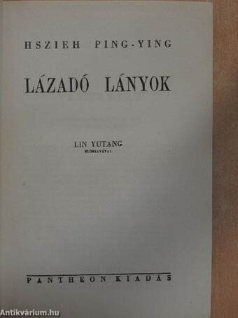 Lázadó lányok