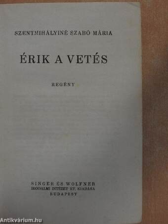 Érik a vetés