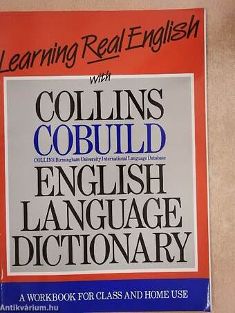Learning Real English with Collins Cobuild English Language Dictionary