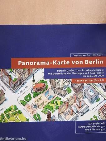 Panorama-Karte von Berlin
