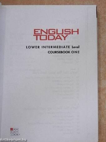 English today Lower Intermediate level 9-12.