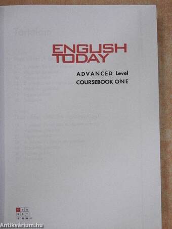 English today Advanced level 18-22. 