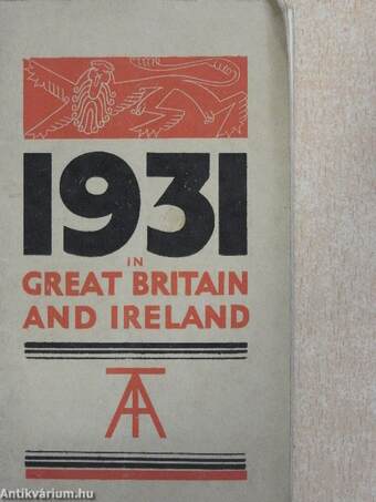Calendar of events 1931 Great Britain and Ireland