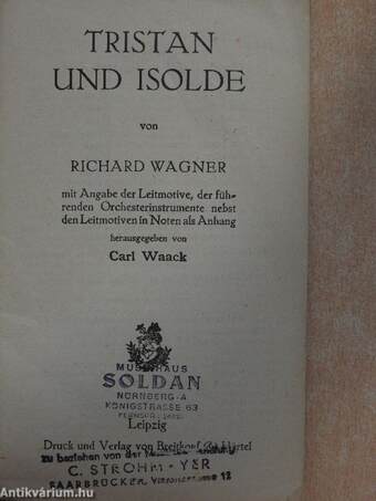 Tristan und Isolde