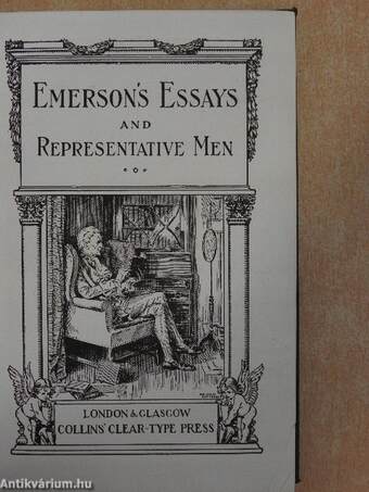 Emerson's essays and representative men