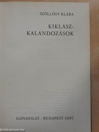 Kiklász-kalandozások