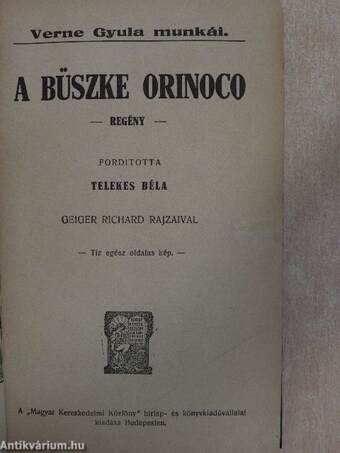 A büszke Orinoco