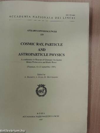 Cosmic Ray, Particle And Astroparticle Physics