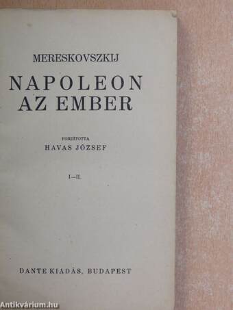 Napoleon az ember I-II.