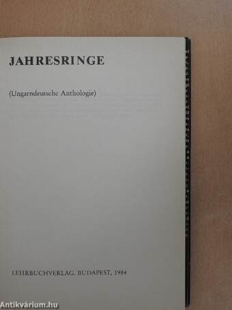 Jahresringe