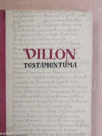 Villon testamentuma