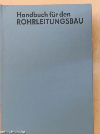 Handbuch für den Rohrleitungsbau