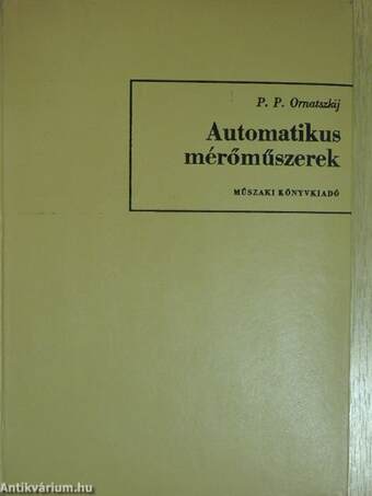 Automatikus mérőműszerek