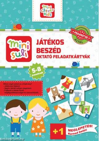 Mini Suli Játékos Beszéd - feladatlap - 5-8 éveseknek