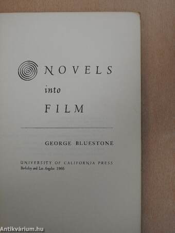 Novels into Film