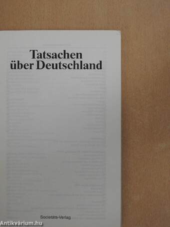 Tatsachen über Deutschland