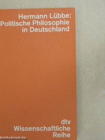 Politische Philosophie in Deutschland
