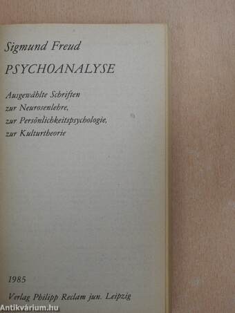 Psychoanalyse