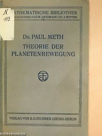 Theorie der Planetenbewegung