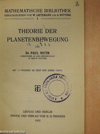 Theorie der Planetenbewegung