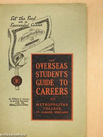 The overseas student's guide to careers