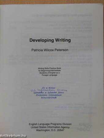 Developing Writing