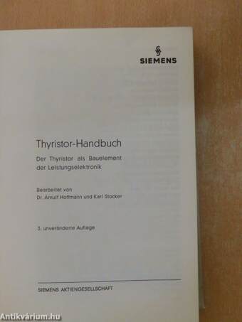 Thyristor-Handbuch