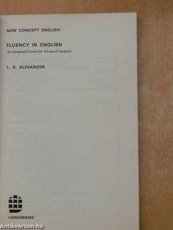 Fluency in English