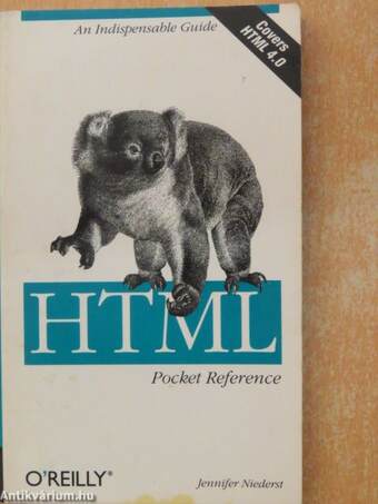 HTML - Pocket Reference