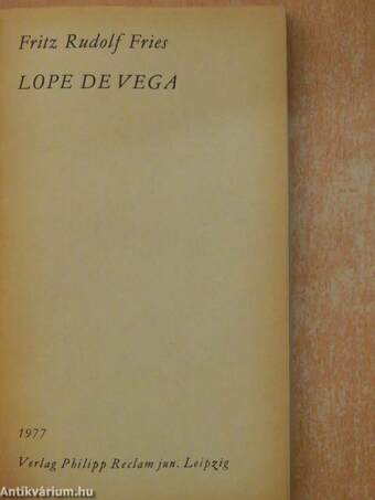 Lope De Vega