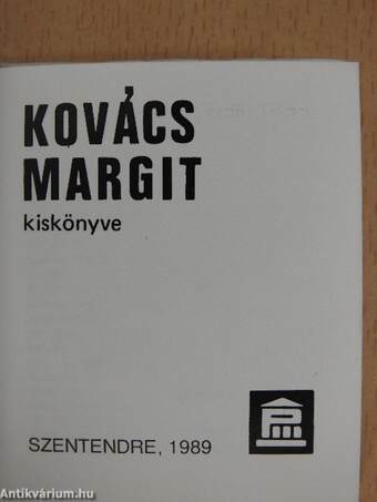 Kovács Margit kiskönyve (minikönyv)