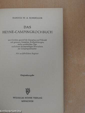 Das Heyne-Campingkochbuch