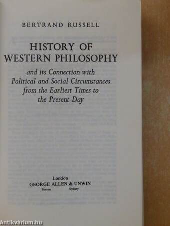 History of Western Philosophy