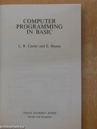 Computer Programming in BASIC